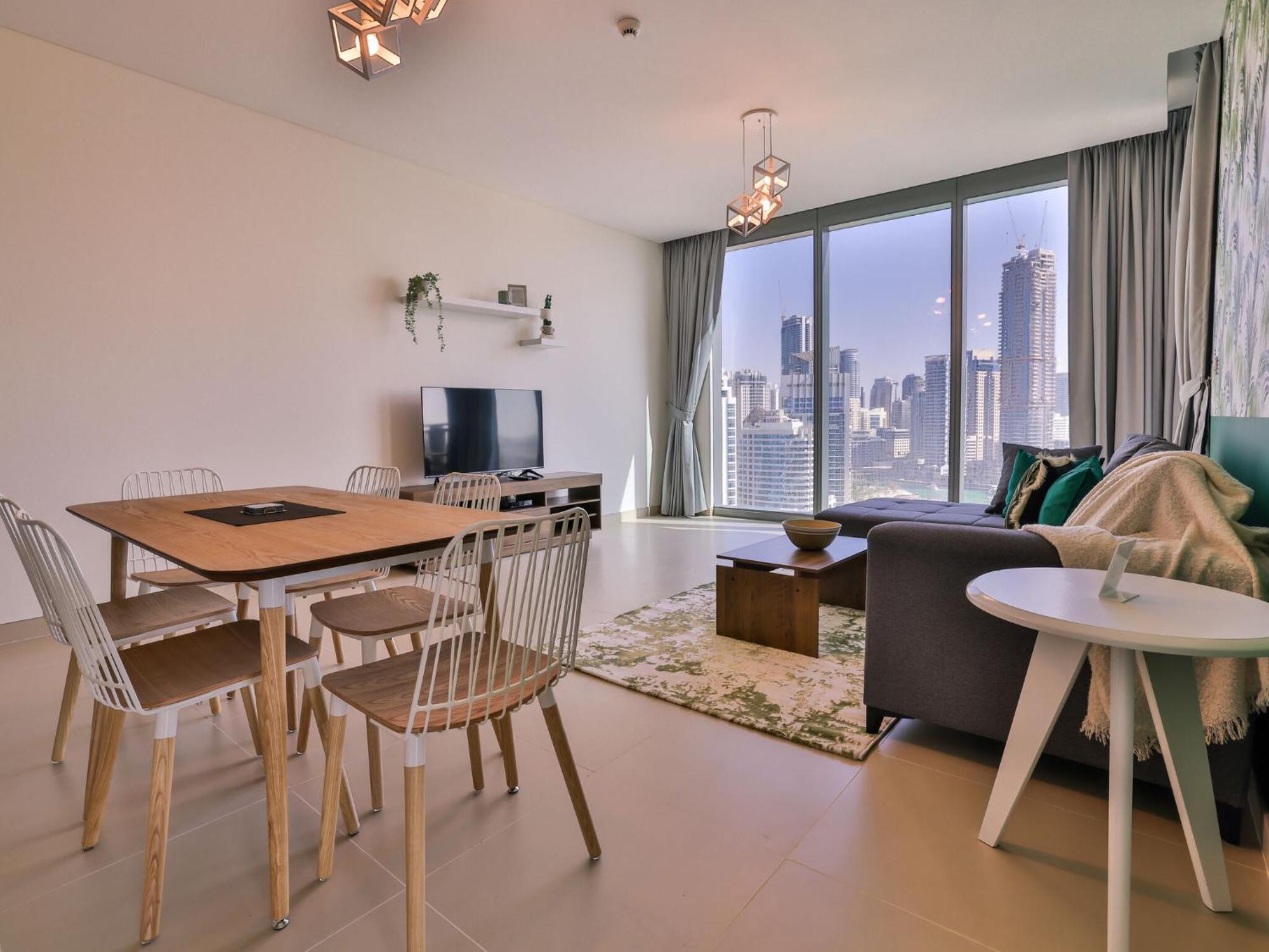 Luxurious Apartments Dubai Marina Views Pool Gym By Sojo Stay Eksteriør bilde